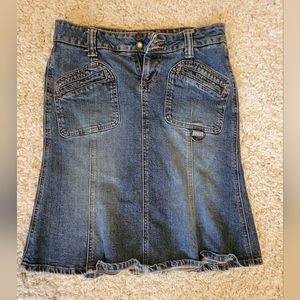 Denim skirt